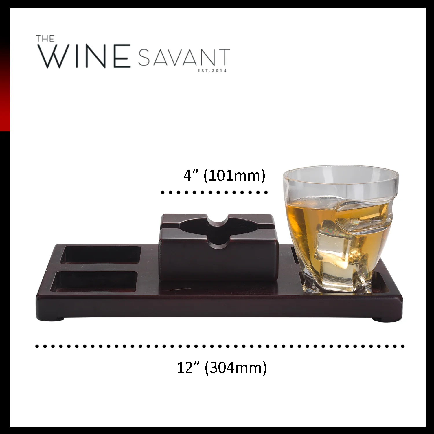 Cigar Holder Whiskey Glasses Set - Image 3